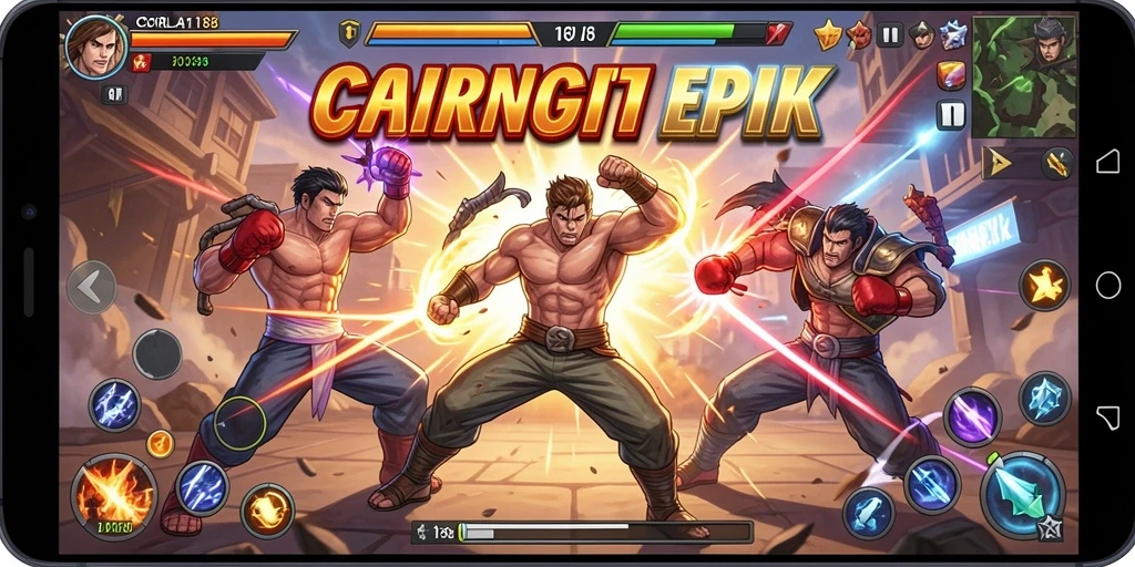 Gameplay seru dan menantang dalam CORLA188 yang penuh aksi.