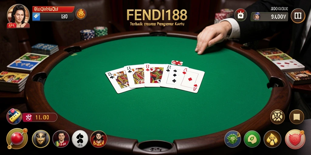 Tampilan gameplay QiuQiu yang seru di FENDI188.
