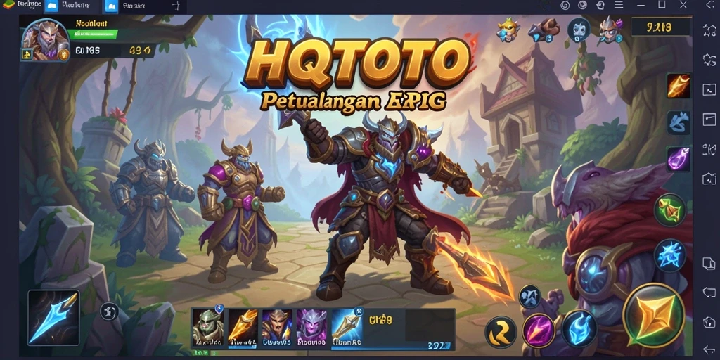 Gameplay HQTOTO yang penuh aksi dan eksplorasi.