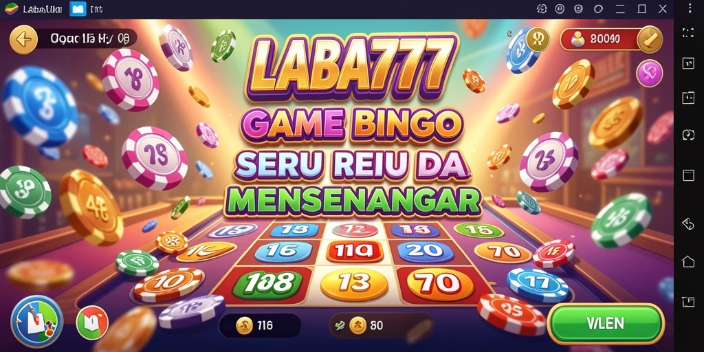 Tampilan gameplay menarik dari LABA777 yang penuh aksi Bingo.