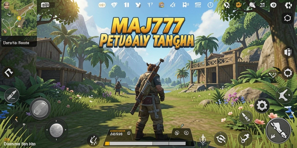 Screenshot gameplay MAJ777 yang menampilkan ekspansi dunia terbuka.