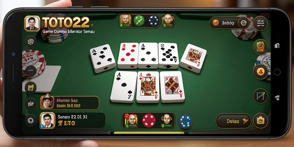 Screenshot utama TOTO22 menampilkan gameplay yang dinamis dan penuh aksi.